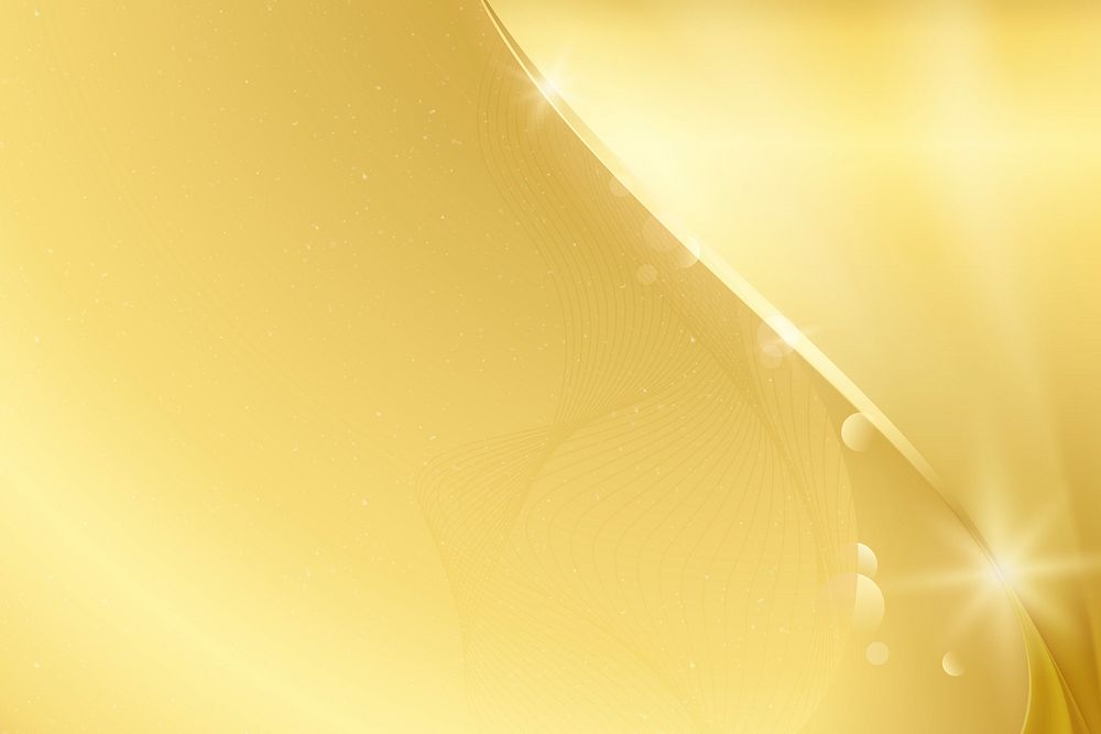 Golden background psd with shiny border 