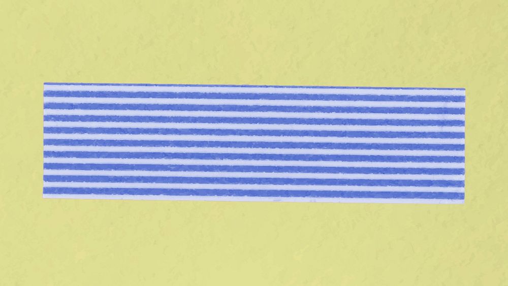 Pattern washi tape collage element, purple stripes design