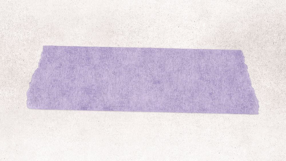 Washi tape sticker, purple pastel stationery