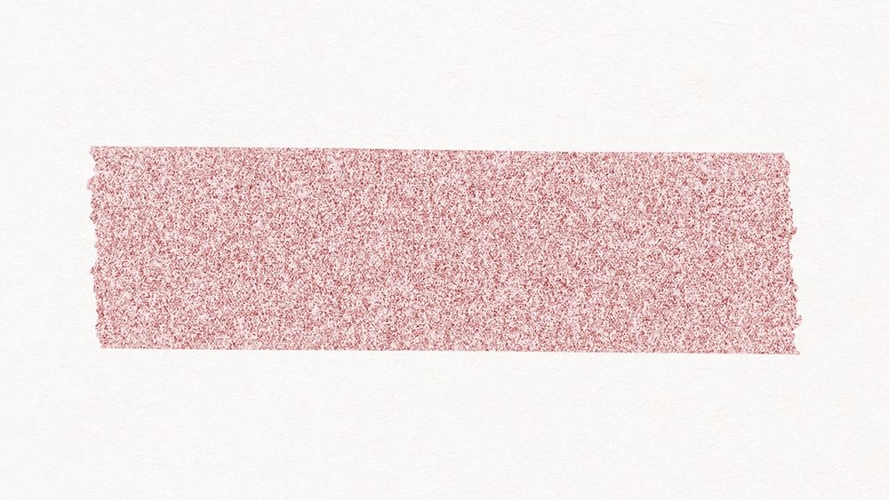 Sparkly washi tape clipart, pink cute design