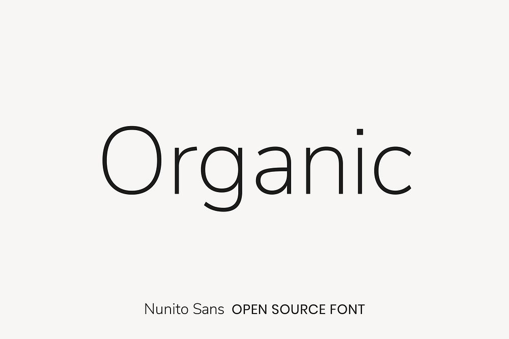 Nunito Sans Open Source Font by Vernon Adams, Jacques Le Bailly, Manvel Shmavonyan, Alexei Vanyashin