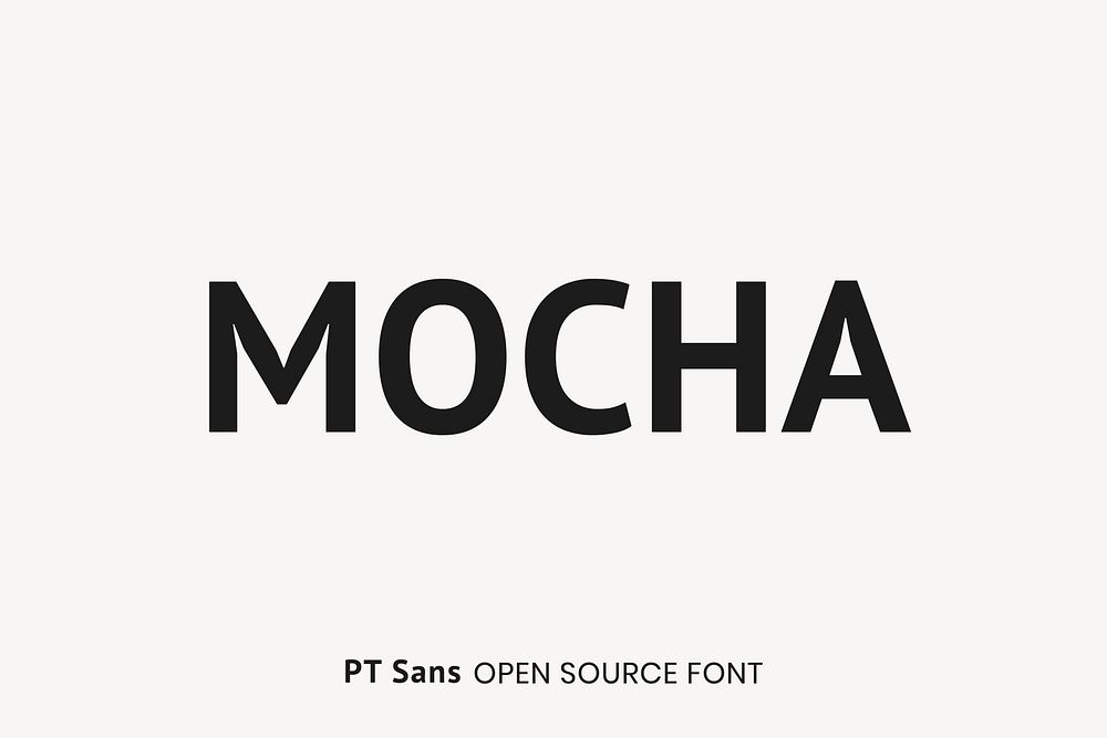 PT Sans Open Source Font by ParaType