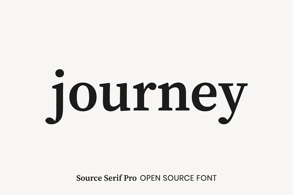 Source Serif Pro Open Source Font by Frank Grie&szlig;hammer