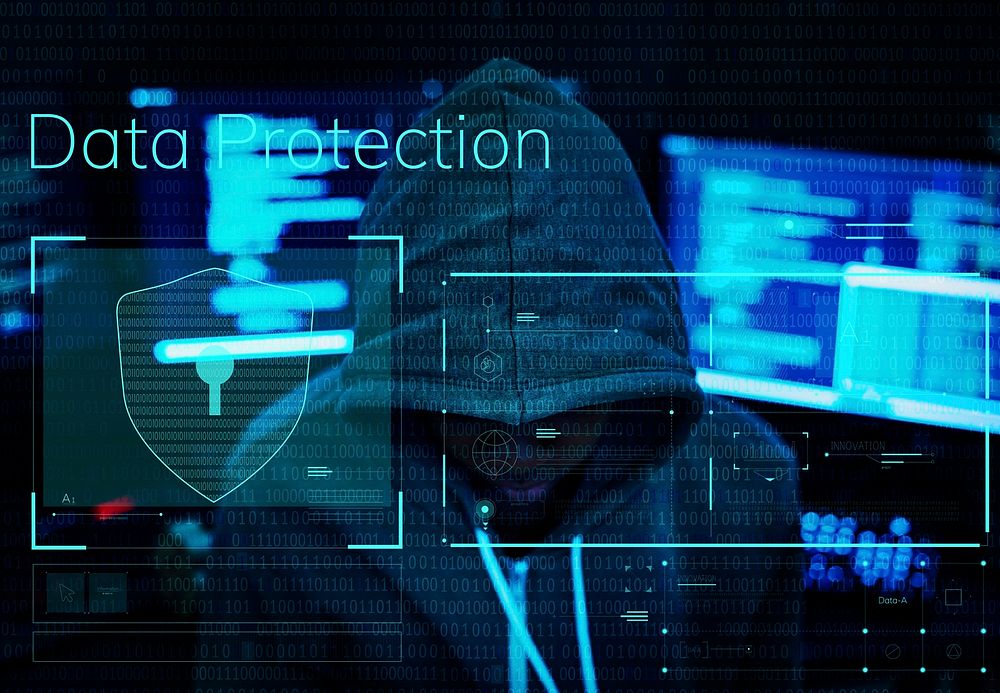 Digital crime with anonymous hacker