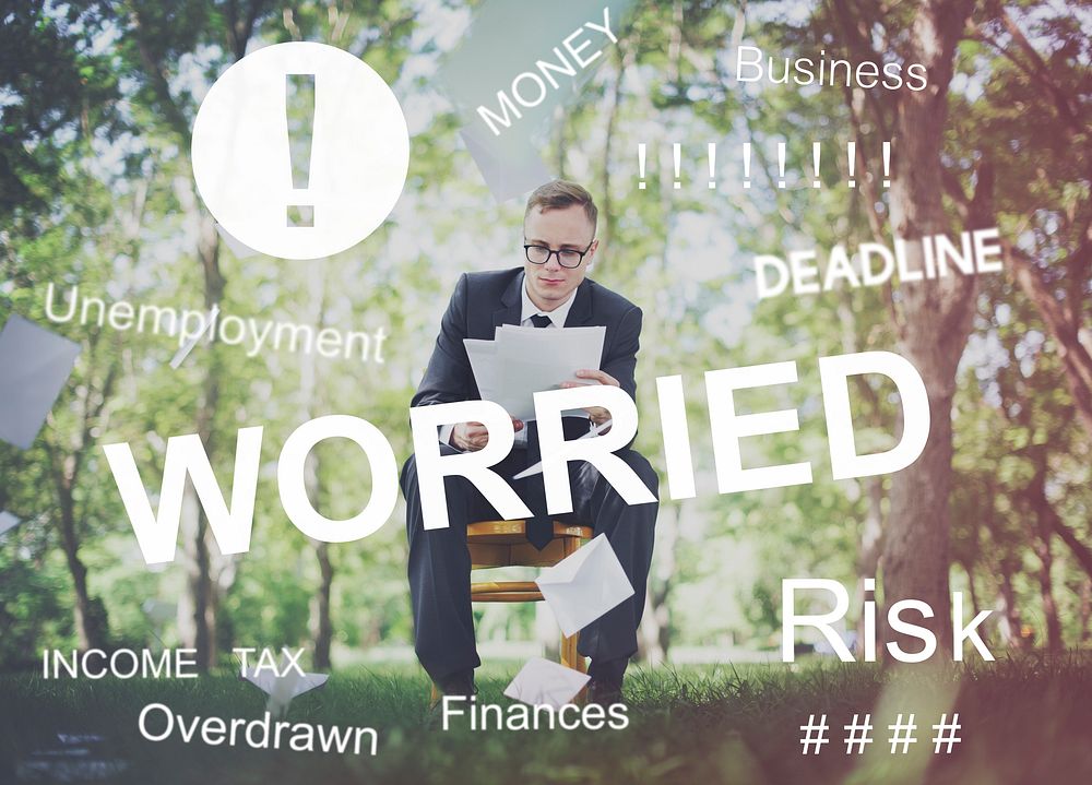 Business Problem Concern Worried Graphic Concept