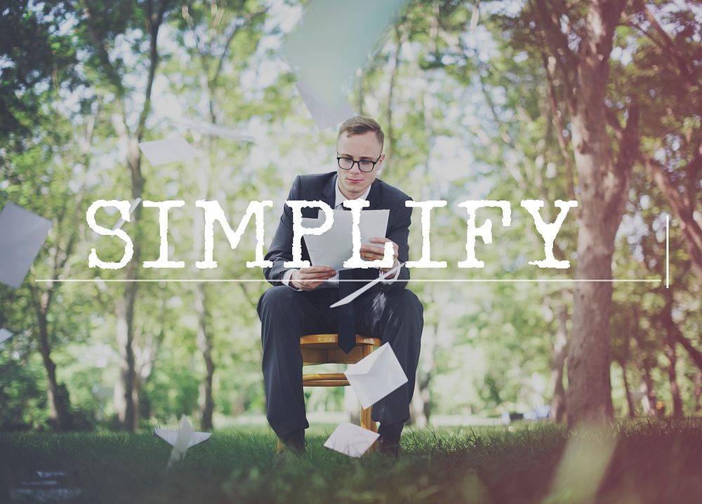 Simplify Clearify Minimal Simple Understandable Concept
