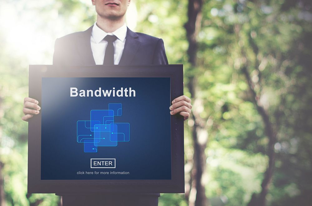 Bandwidth Broadband Connection Data Information Internet Concept