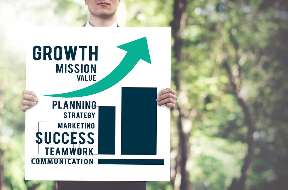 Growth Process Strategy Success Vision Increase Concept