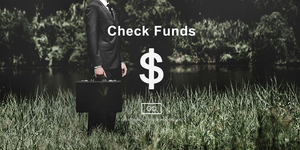 Check Funds Finance Internet Technology Concept