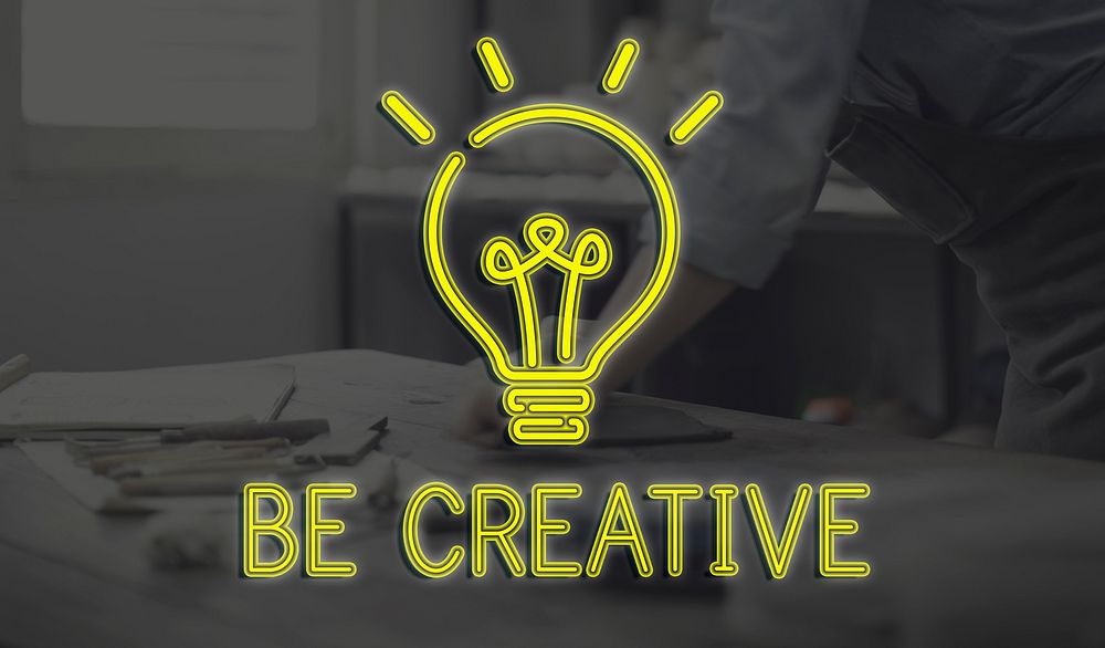 Be Creative New Imagination Innovation Graphic Concept