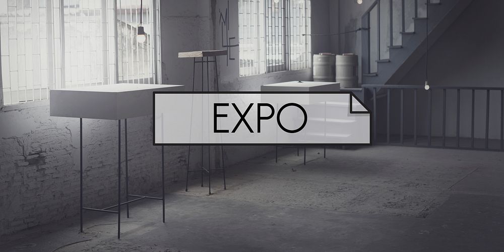 Expo Advertising Room Interior Event Concept