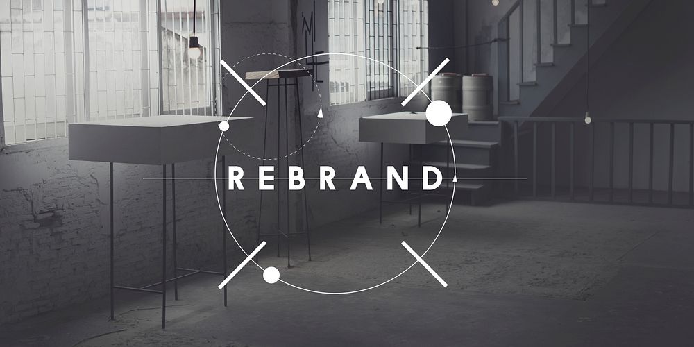 Rebrand Brand Branding Identity Image Marketing Concept