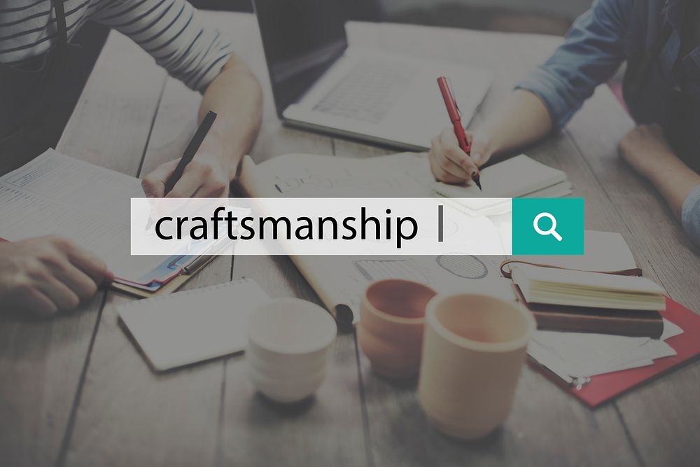 Craft Craftmanship Art Handcraft Handmade Skilled Talent Concept