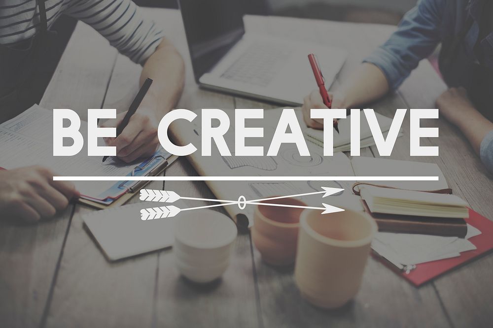 Be Creative Ideas Design Inspiration Imagination Concept