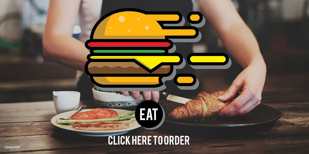 Eat Eating Ordering Food Concept