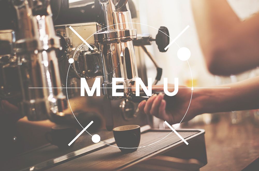 Menu Food and Beverage Order restaurant Concept