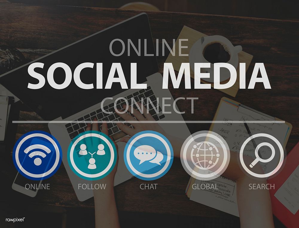 Online Social Media Networking Connnect Internet Concept