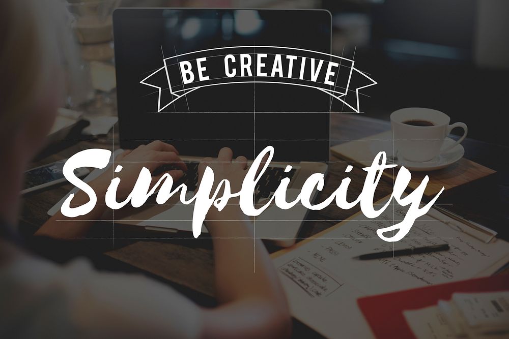 Simplicity Art Design Plan Creative Concept