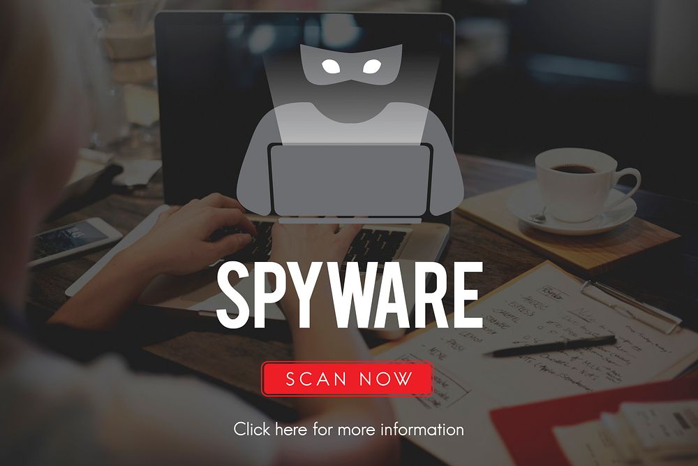 Spyware Malware Scam Spam Virus Concept