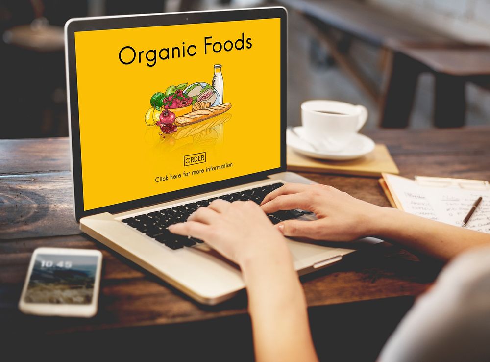 Organic Foods Ecological Nutrition Tasteful Nature Concept