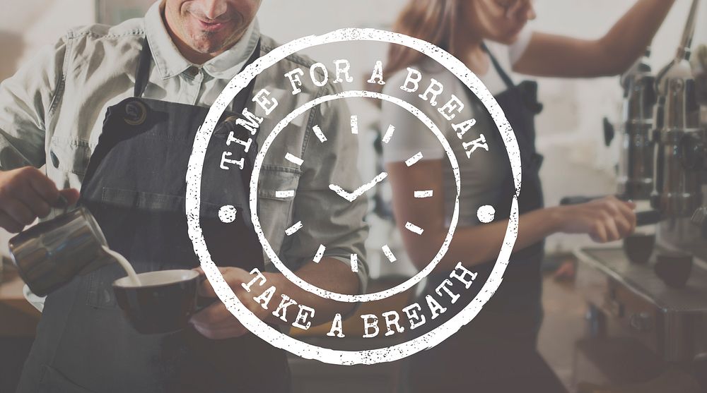 Time for a Break Take a Breath Relaxation Concept
