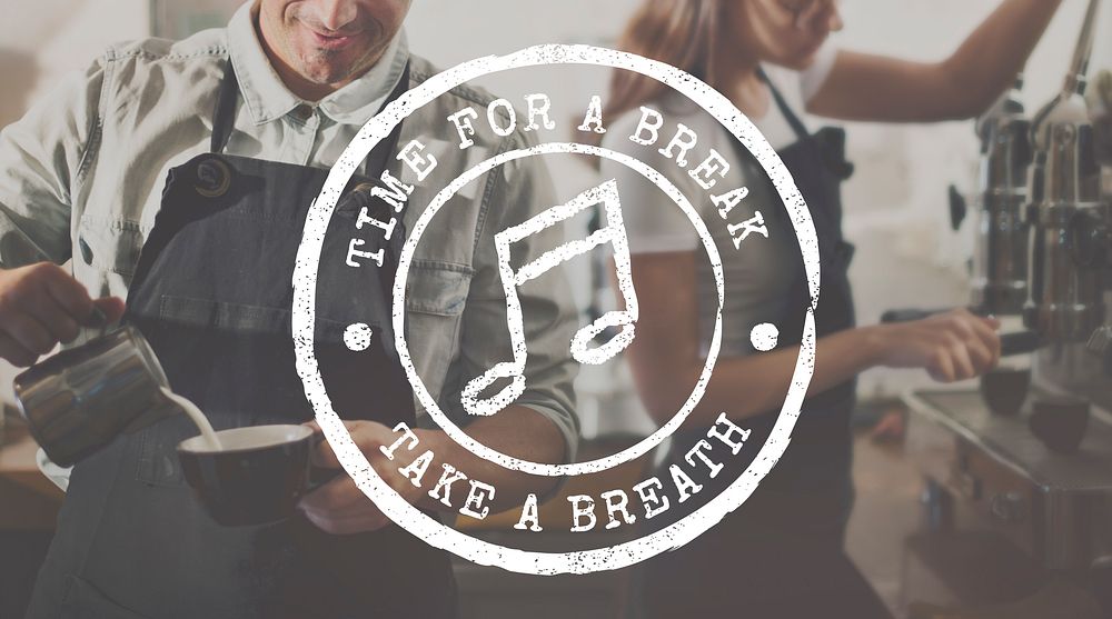 Time for a Break Take a Breath Relaxation Concept