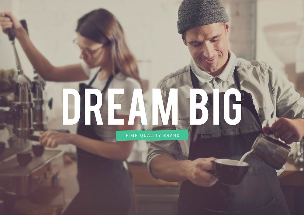 Business Plan Working Dream Big Concept