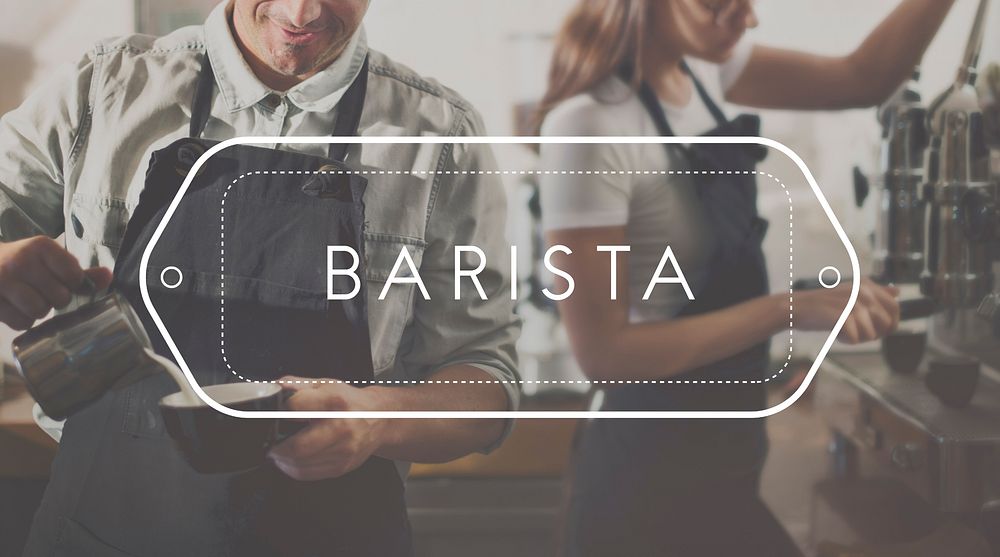 Barista Coffee Shop Restaurant Beverage Drinking Concept
