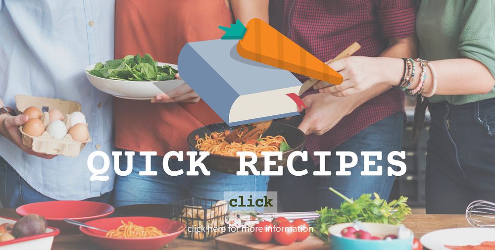 Quick Recipes Menu Cooking Food Concept