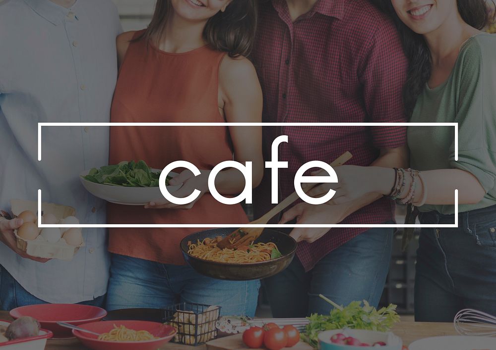 Cafe Culture Cafeteria Food and Beverage Restaurant Service Concept