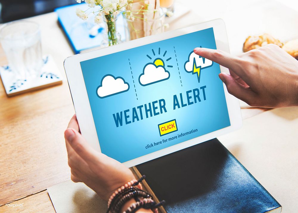 Weather Alert Prediction Forecast News Free Photo rawpixel