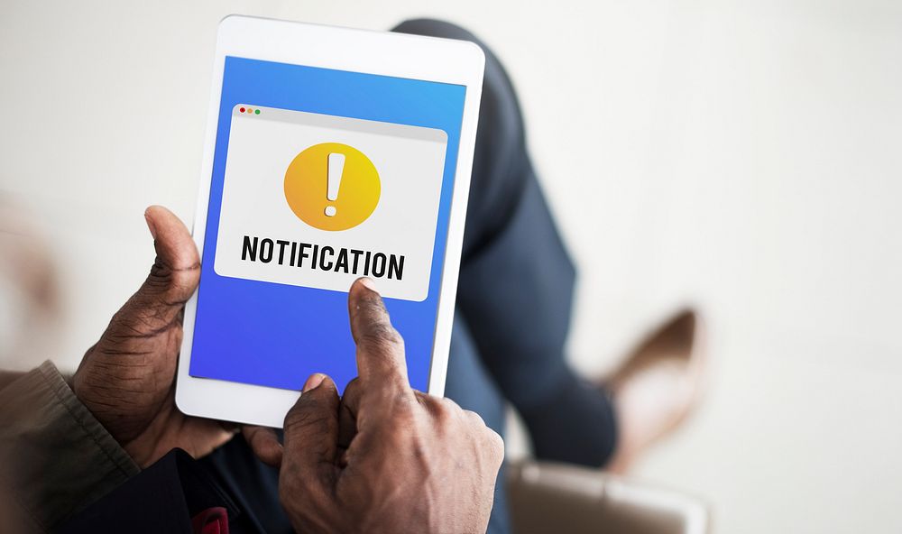 Notification Alert Exclamation Point Graphic Concept