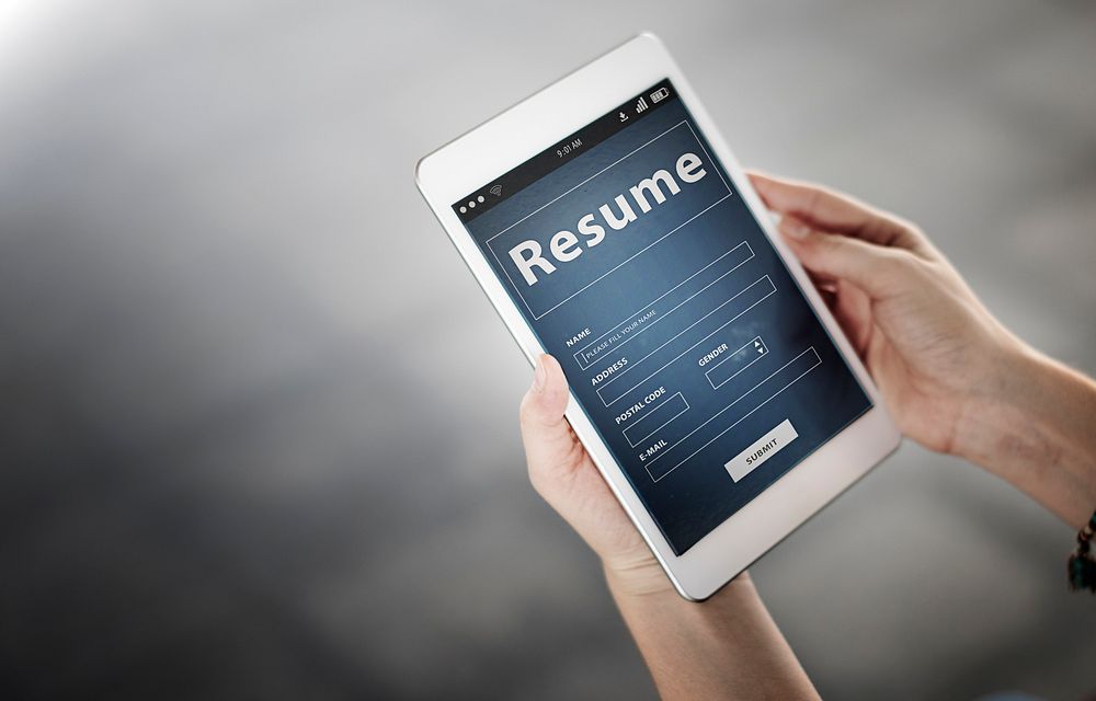 Resume Profile Personal Job Career Recruitment Concept