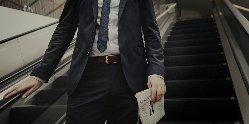 Suit Successful Corporation Confident Business Concept
