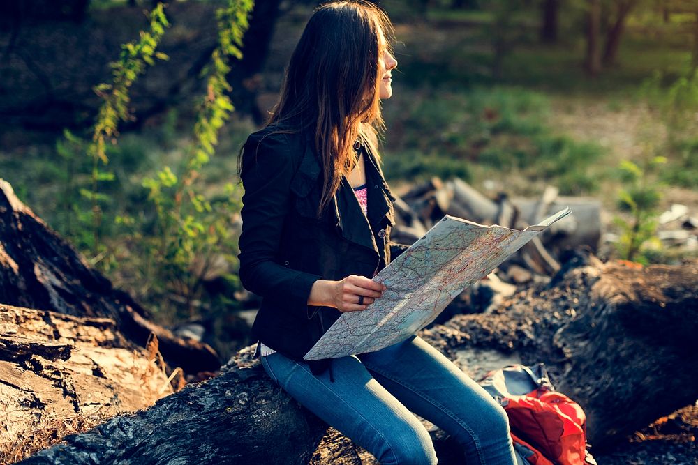 Woman traveller