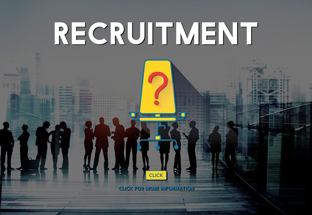 Recruitment Human Resources Hiring Concept