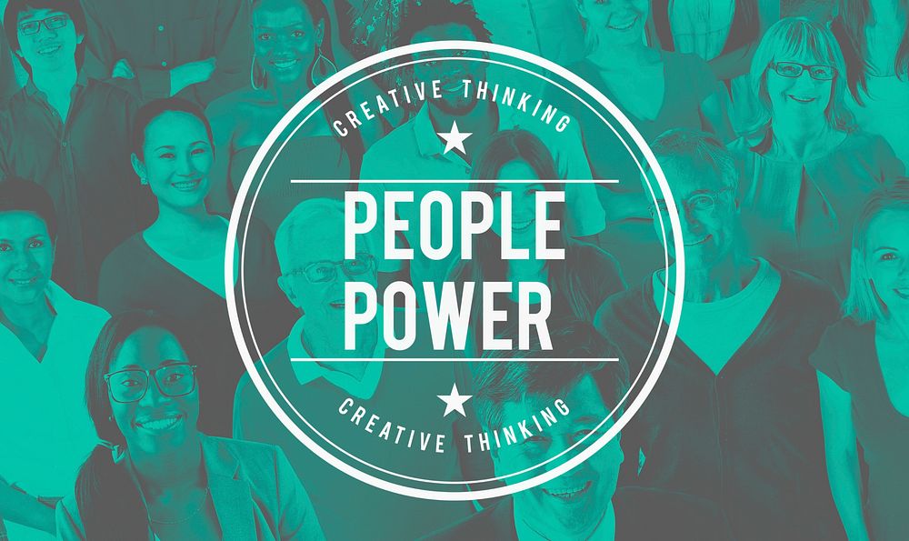 People Power Humanity Society Community Group Concept