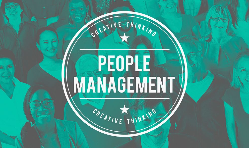 People Management Manpower Employment Strategy Concept