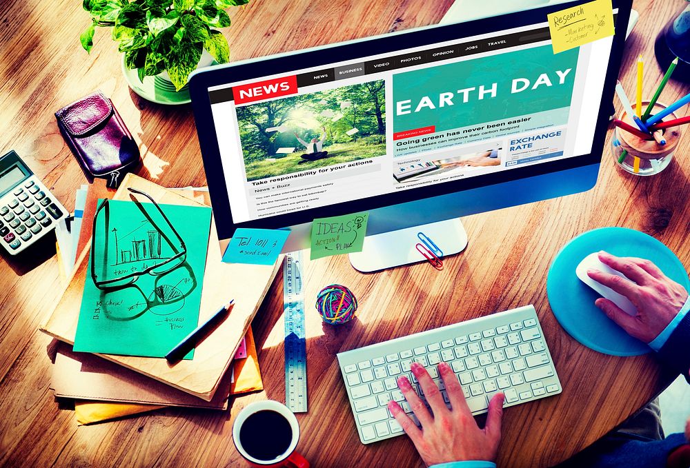 Earth Day Annual Ecology Enviromental Protection Concept