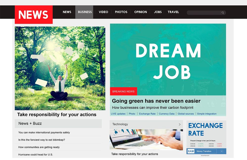 Dream Job Aspiration Plan Employment Hiring Concept