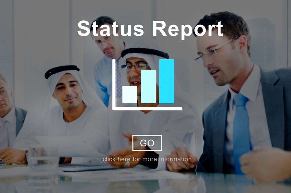 Status Report Result Economy Statistic Concept
