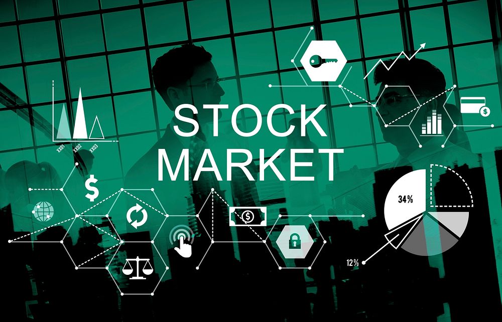 Stock Market Finance Financial Issues Concept