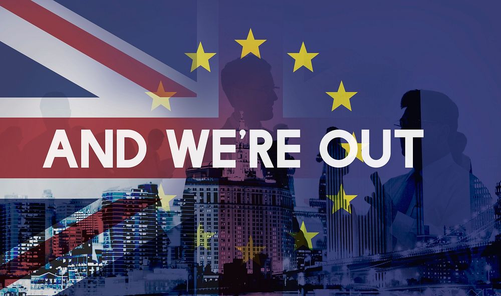 Brexit Britain Leave European Union Quit Referendum Concept