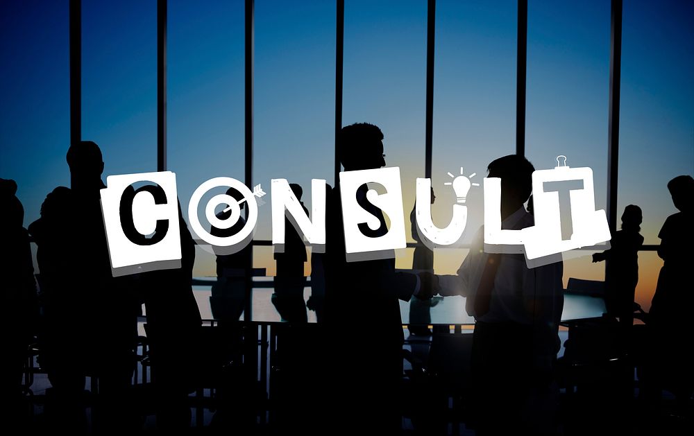 Consult Advise Suggestion Support Consultant Concept