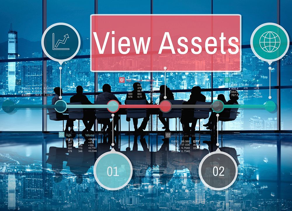 View Assets Savings Investment Value Concept
