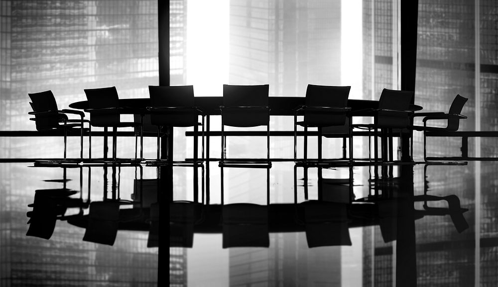 Meeting Table Conference Room Concept