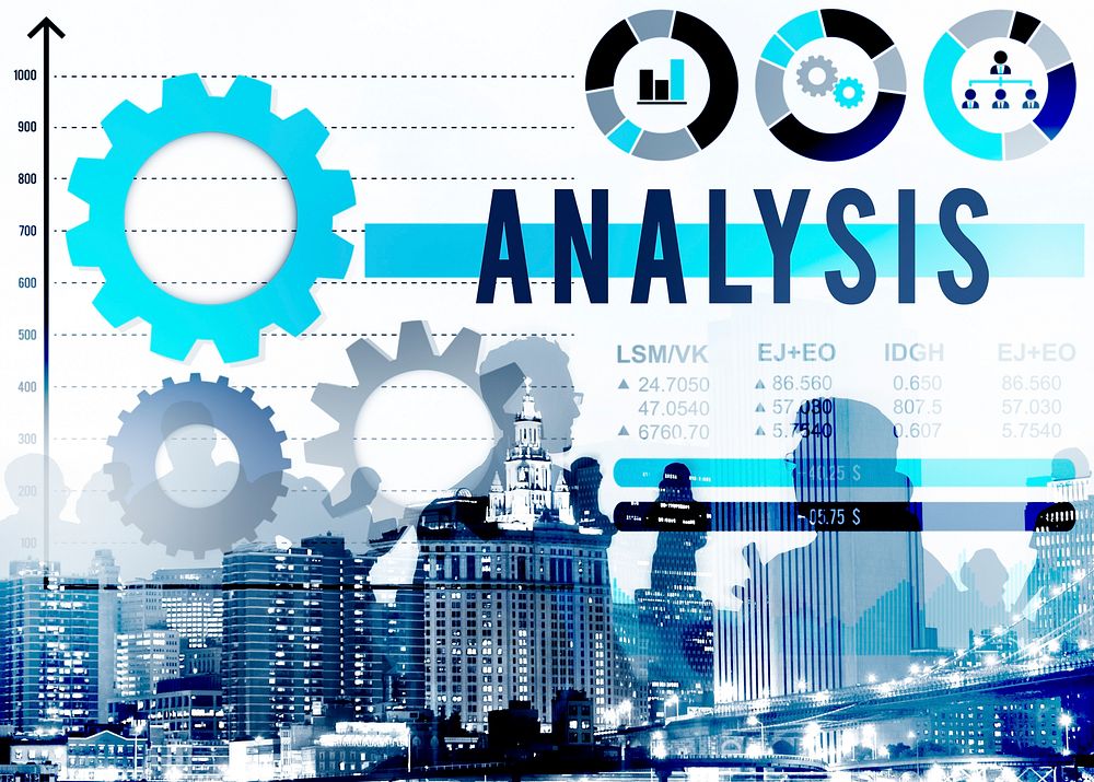 Analysis Analyze Business Information Data Concept