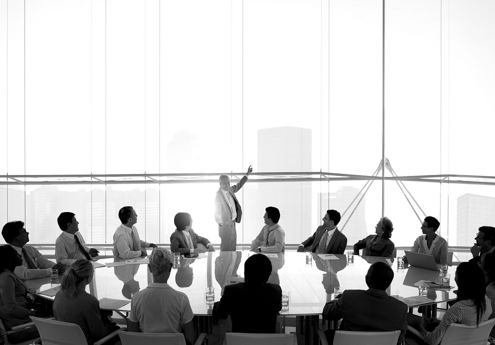 Meeting Room Business Meeting Leadership Concept