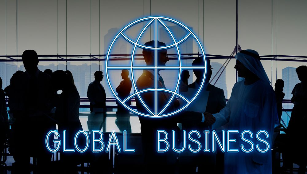 Global World Business Marketing Graphic Icon Concept