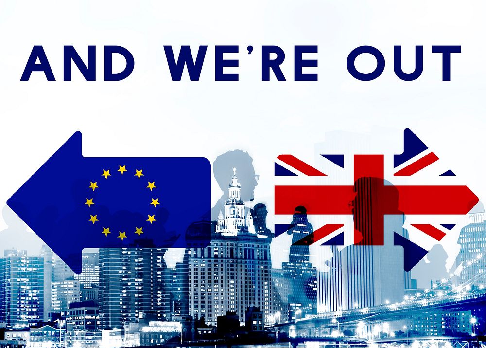 Brexit Britain Leave European Union Quit Referendum Concept